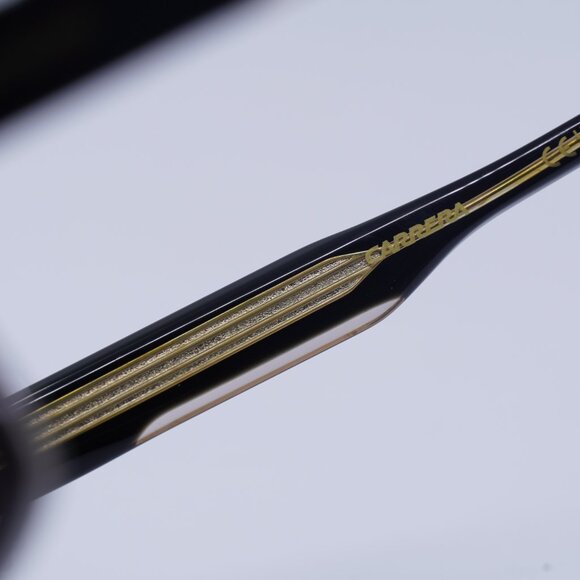 CARRERA 1053/S 00WM A8 Sunglasses Black/Beige Aviator Frame, Brown Lenses - Picture 7 of 11